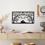 Wallity Bird'S Nest Lovers - 499 Accesorio de Pared de Metal Negro